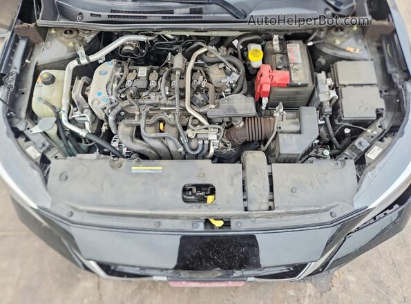 3N1AB8CV9PY322806 2023 NISSAN SENTRA Черный Вид задней части салона