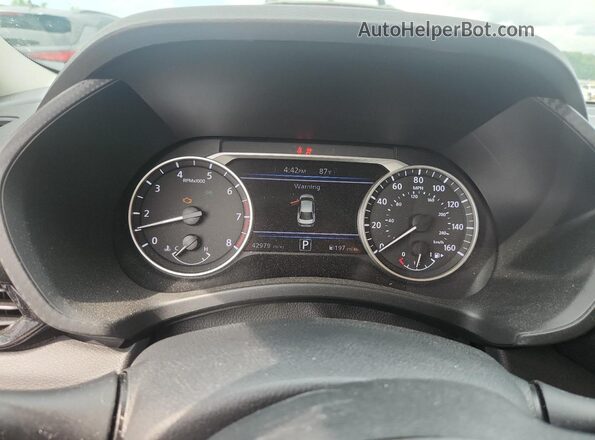 3N1AB8CV9RY261170 2024 NISSAN SENTRA Синий Вид щитка приборов