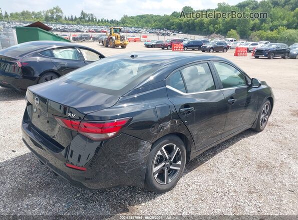 3N1AB8CV9RY390347 2024 NISSAN SENTRA Black უკანა მარჯვენა