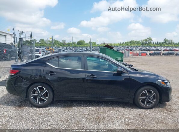 3N1AB8CV9RY390347 2024 NISSAN SENTRA Black უკანა სალონის ხედი