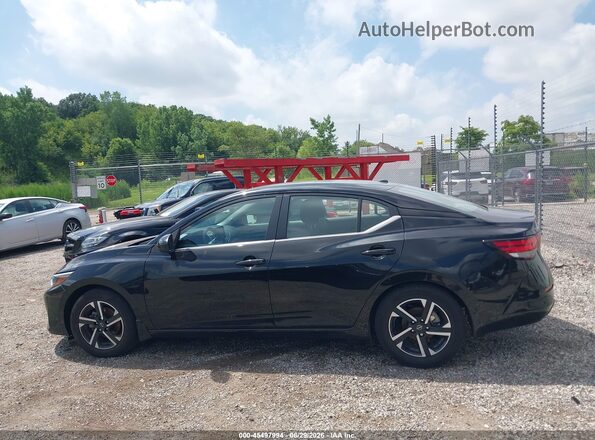 3N1AB8CV9RY390347 2024 NISSAN SENTRA Black სალონის 360-გრადუსიანი ხედი