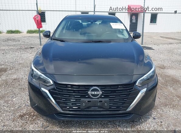 3N1AB8CV9RY390347 2024 NISSAN SENTRA Black ხელსაწყოთა პანელის ხედი