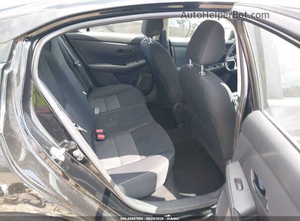 3N1AB8CV9RY390347 2024 NISSAN SENTRA Black VIN კოდის სტიკერის ხედი