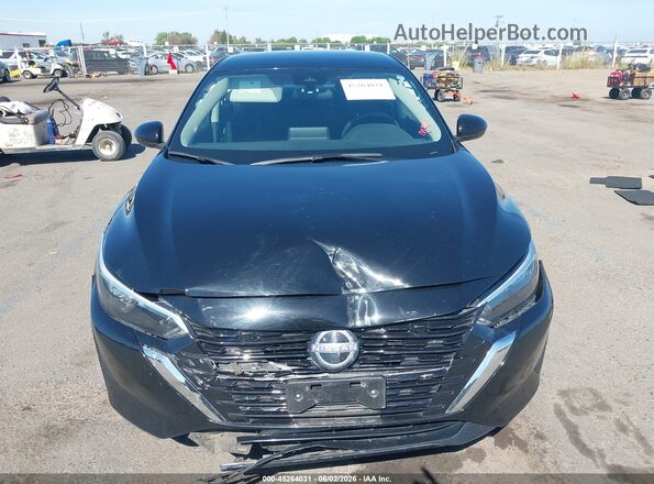 3N1AB8CV9SY202755 2025 NISSAN SENTRA Black Vista del cuadro de instrumentos