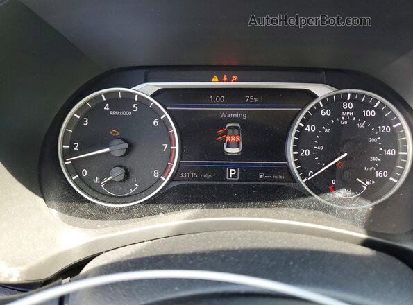 3N1AB8CV9SY213545 2025 NISSAN SENTRA Черный Вид щитка приборов