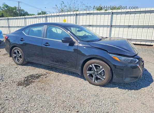 3N1AB8CV9SY213545 2025 NISSAN SENTRA Черный Передняя правая четверть