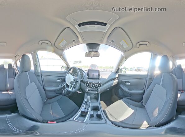3N1AB8CV9SY213545 2025 NISSAN SENTRA Черный Панорамный вид салона 360°