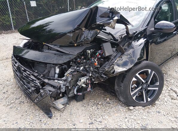 3N1AB8CV9SY242575 2025 NISSAN SENTRA Black Դիմացի տեսք