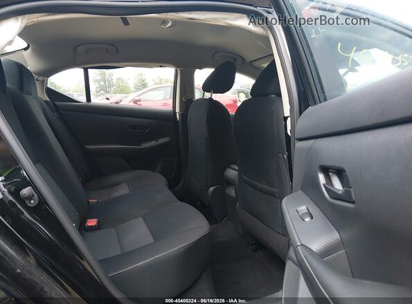 3N1AB8CV9SY242575 2025 NISSAN SENTRA Black VIN կոդի պիտակի տեսք