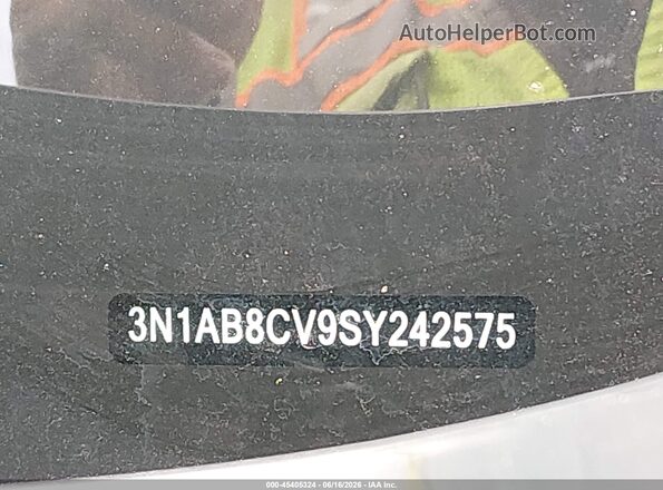 3N1AB8CV9SY242575 2025 NISSAN SENTRA Black Շարժիչի բաժամունքի տեսք