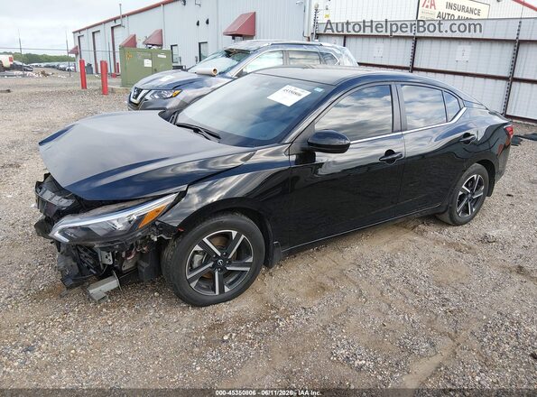 3N1AB8CV9SY257299 2025 NISSAN SENTRA Black Przód lewy