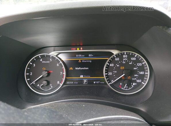 3N1AB8CV9SY257299 2025 NISSAN SENTRA Black Widok tylnych siedzeń