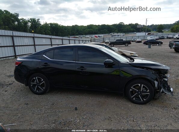 3N1AB8CV9SY257299 2025 NISSAN SENTRA Black Widok wnętrza z tyłu