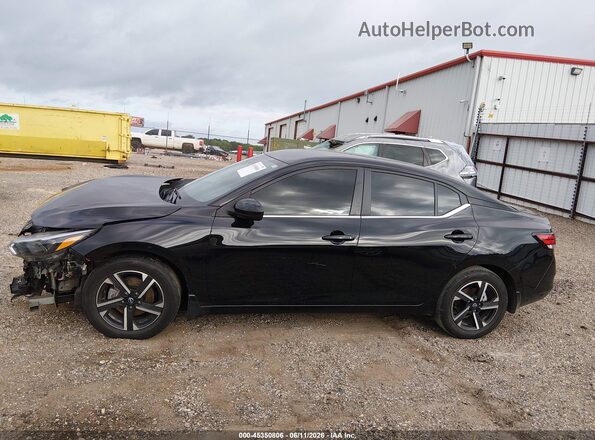 3N1AB8CV9SY257299 2025 NISSAN SENTRA Black Widok wnętrza 360 stopni
