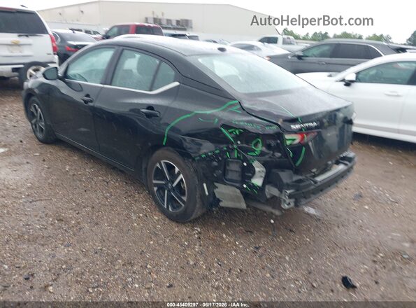 3N1AB8CV9SY282719 2025 NISSAN SENTRA Black უკანა მარცხენა