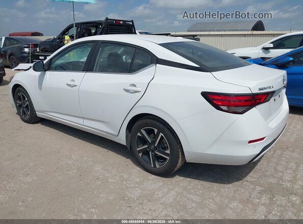 3N1AB8CV9SY303276 2025 NISSAN SENTRA White უკანა მარცხენა