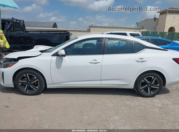 3N1AB8CV9SY303276 2025 NISSAN SENTRA White სალონის 360-გრადუსიანი ხედი