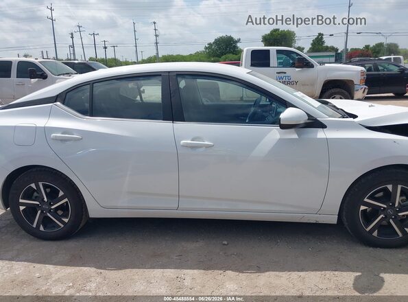 3N1AB8CV9SY303276 2025 NISSAN SENTRA White უკანა სალონის ხედი