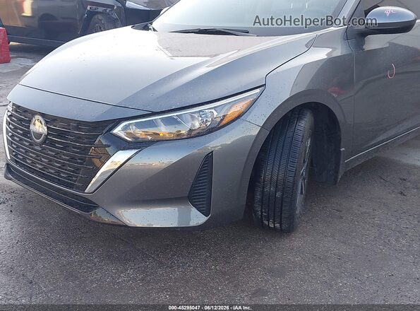 3N1AB8CV9SY330056 2025 NISSAN SENTRA Gray Front view