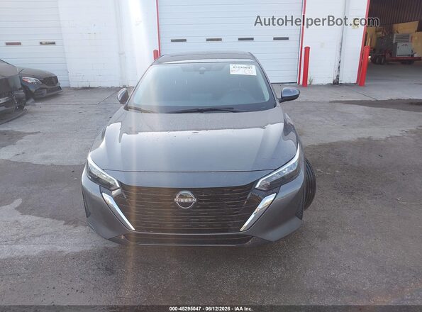 3N1AB8CV9SY330056 2025 NISSAN SENTRA Gray Instrument cluster view