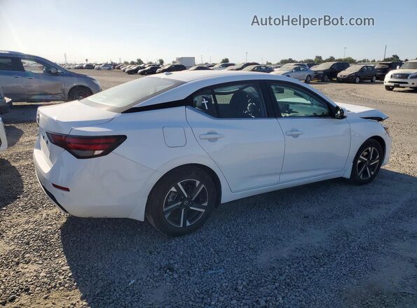 3N1AB8CV9SY346807 2025 NISSAN SENTRA Белый Задняя правая четверть