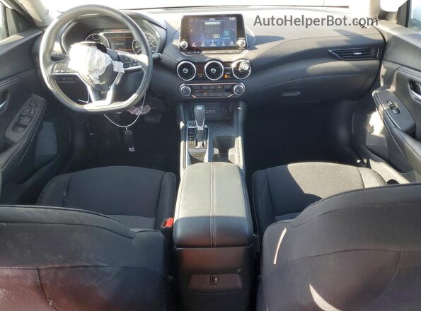3N1AB8CV9SY346807 2025 NISSAN SENTRA Белый Вид панели приборов