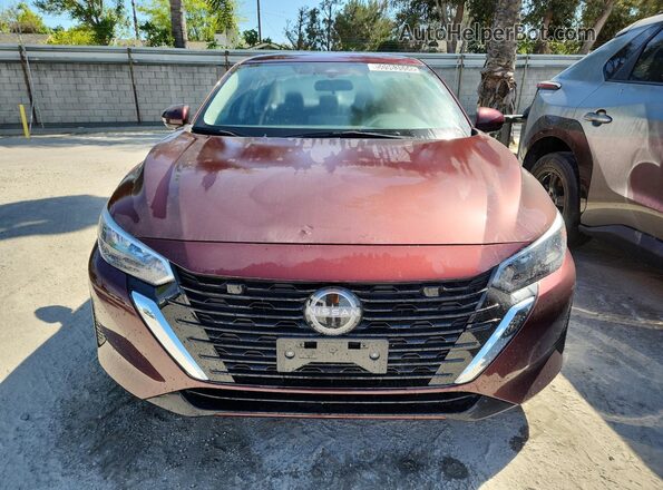 3N1AB8CV9SY370055 2025 NISSAN SENTRA Maroon 