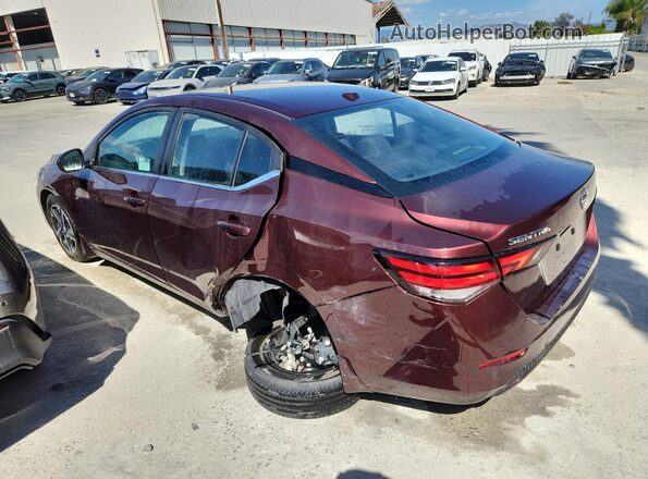 3N1AB8CV9SY370055 2025 NISSAN SENTRA Maroon 