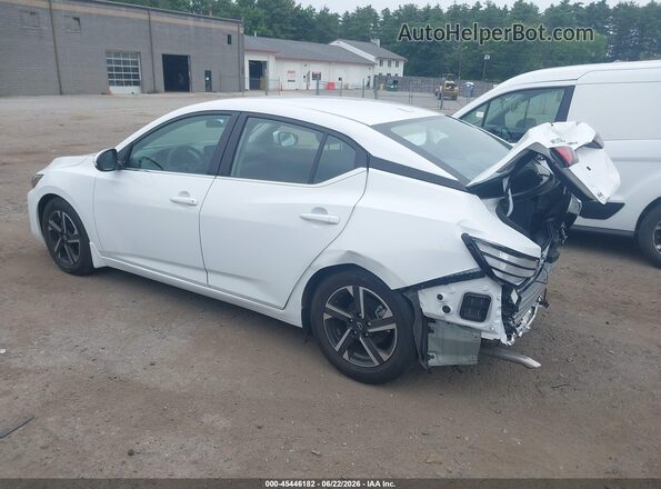 3N1AB8CV9SY379080 2025 NISSAN SENTRA Белый Задняя левая четверть