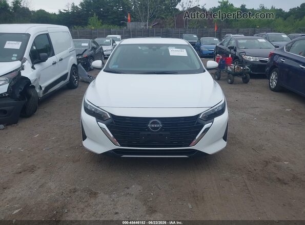 3N1AB8CV9SY379080 2025 NISSAN SENTRA Белый Вид задней части салона