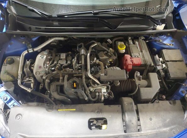 3N1AB8CV9SY381265 2025 NISSAN SENTRA Blue Rear interior view