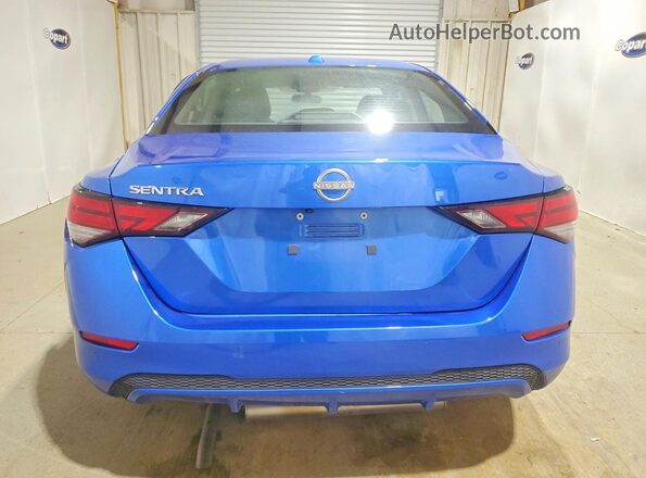 3N1AB8CV9SY381265 2025 NISSAN SENTRA Blue Rear view