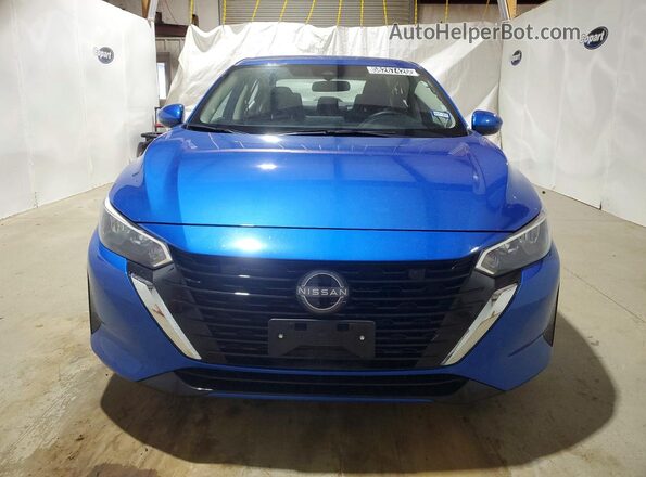 3N1AB8CV9SY381265 2025 NISSAN SENTRA Blue Front view