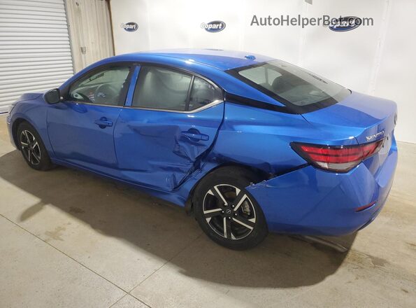 3N1AB8CV9SY381265 2025 NISSAN SENTRA Blue 360 interior view