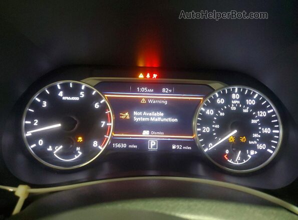 3N1AB8CV9SY381265 2025 NISSAN SENTRA Blue Instrument cluster view
