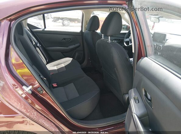 3N1AB8CV9SY390760 2025 NISSAN SENTRA Maroon VIN sticker view