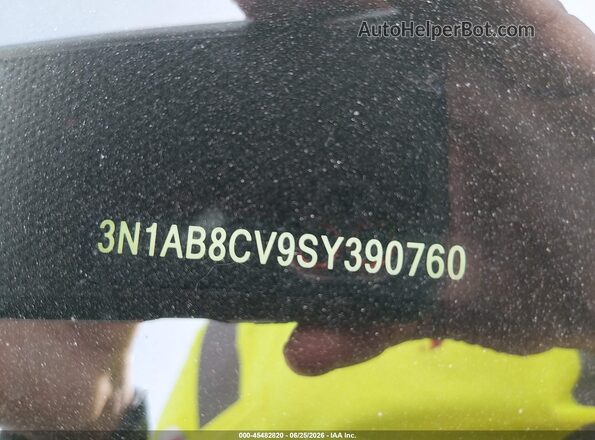 3N1AB8CV9SY390760 2025 NISSAN SENTRA Maroon Engine compartment view