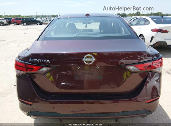 3N1AB8CV9SY390760 2025 NISSAN SENTRA Maroon 