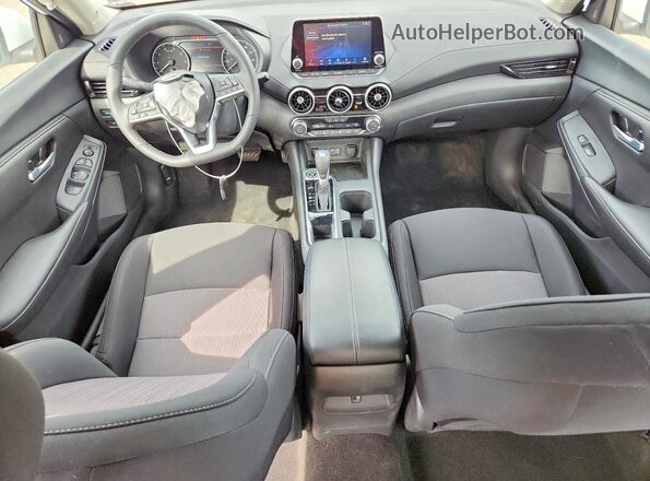 3N1AB8CV9SY400364 2025 NISSAN SENTRA White Вид панелі приладів