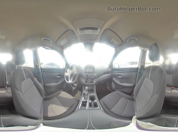3N1AB8CV9SY400364 2025 NISSAN SENTRA White Панорамний вид салону 360°
