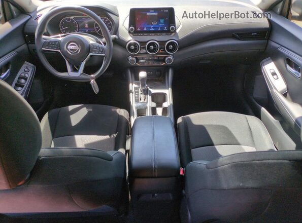 3N1AB8CV9SY401837 2025 NISSAN SENTRA Charcoal Widok deski rozdzielczej