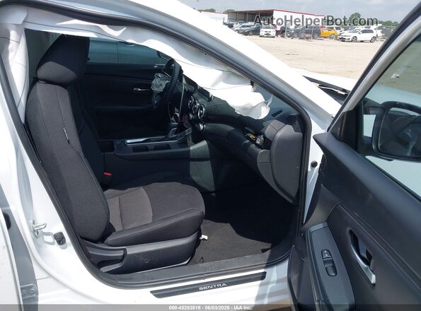 3N1AB8CV9SY406777 2025 NISSAN SENTRA White Vista interior delantera