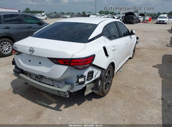 3N1AB8CV9SY406777 2025 NISSAN SENTRA White Trasero derecho