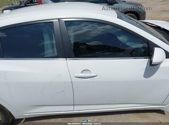 3N1AB8CV9SY406777 2025 NISSAN SENTRA White Vista interior de 360 grados