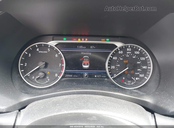 3N1AB8CV9SY406777 2025 NISSAN SENTRA White Vista de los asientos traseros