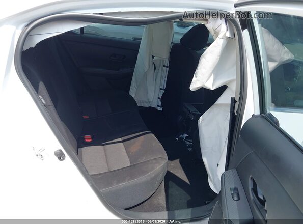 3N1AB8CV9SY406777 2025 NISSAN SENTRA White Vista de la etiqueta del VIN