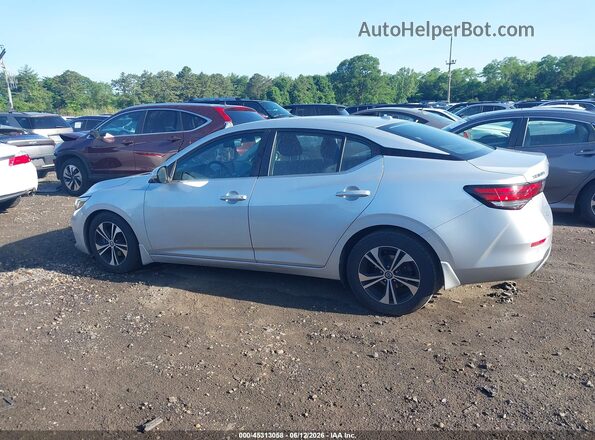 3N1AB8CVXMY202377 2021 NISSAN SENTRA Silver სალონის 360-გრადუსიანი ხედი