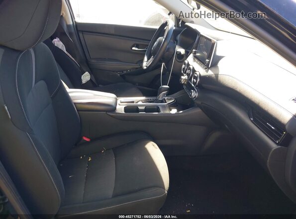 3N1AB8CVXMY204193 2021 NISSAN SENTRA Black Սալոնի դիմացի տեսք