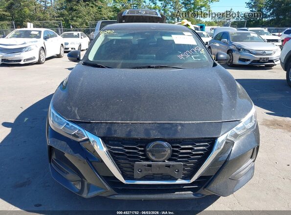 3N1AB8CVXMY204193 2021 NISSAN SENTRA Black Սարքավորումների վահանակի տեսք