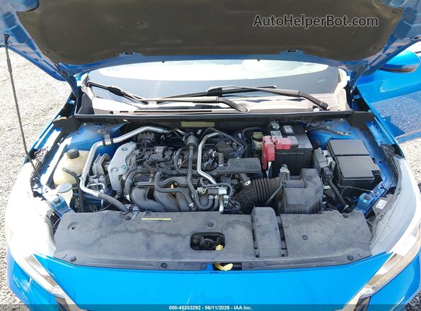 3N1AB8CVXMY204341 2021 NISSAN SENTRA Blue Հետևի տեսք